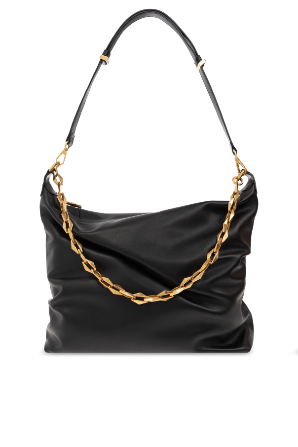 Black ‘Diamond Soft Medium’ shoulder bag Jimmy Choo Vitkac GB